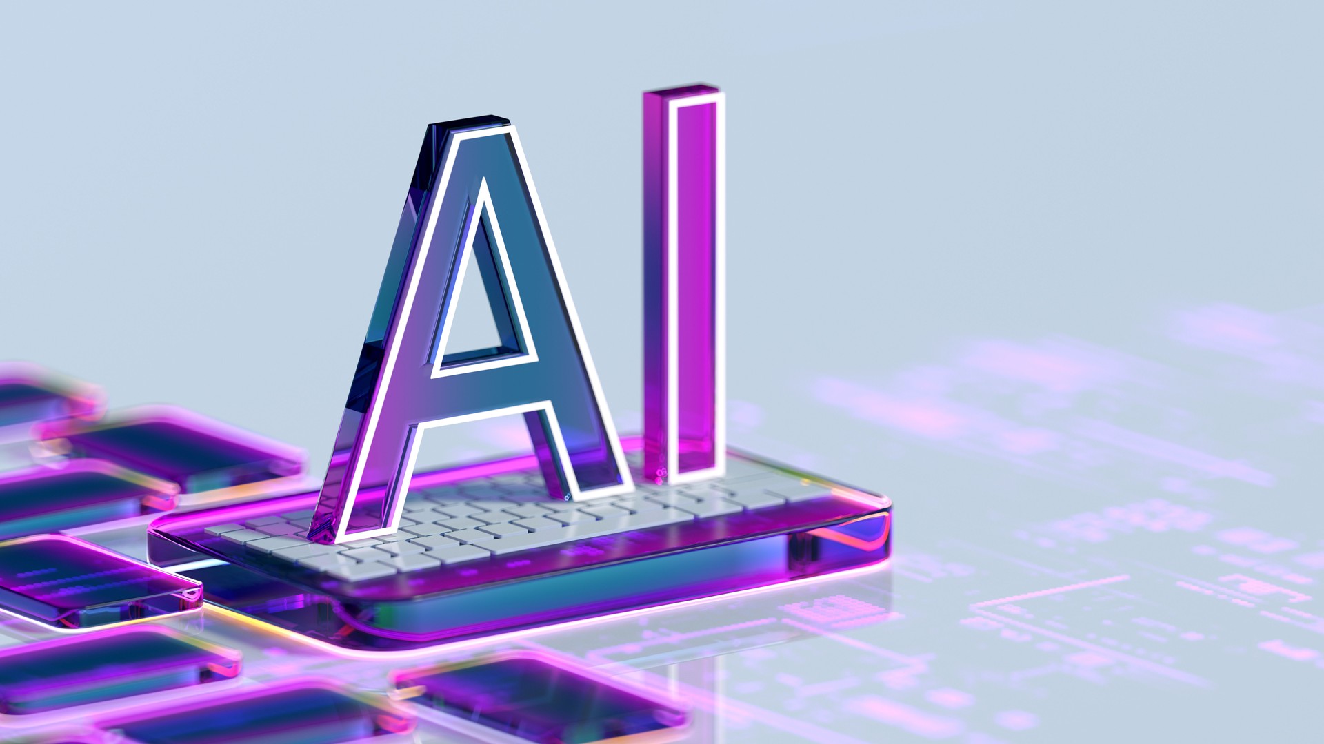 Machine Learning Concepts. Digital transformation and big data.  AI - Artificial Intelligence.